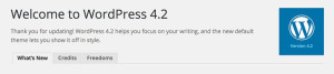 WordPress 4.2 nadchodzi