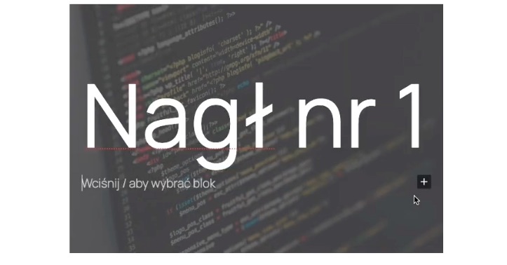 WordPress rozciągliwy nagłówek